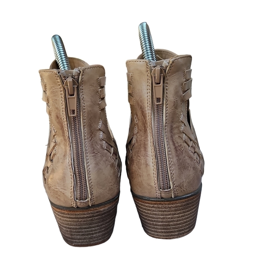 Vintage 93 Women’s Ankle Boots Sage Tan Size 10 M western - Picture 9 of 10